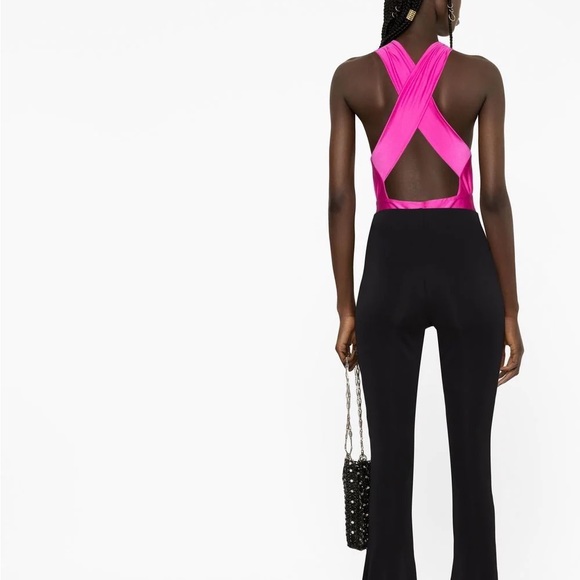 ANDAMANE “HOLA” BODYSUIT, SZ S FUCHSIA PINK NWT!! - Picture 9 of 10